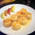 Scallops w Apple Cider Beurre Blanc