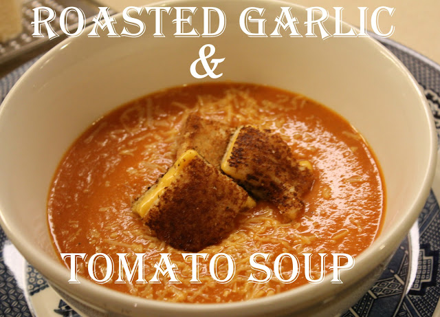 Roasted Garlic Tomato Soup