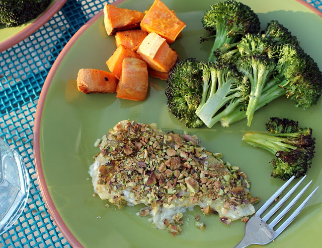 Pistachio Crusted Cod