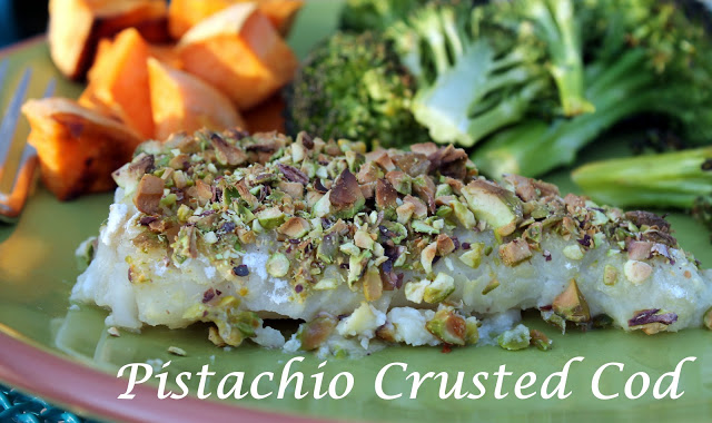 Pistachio Crusted Cod