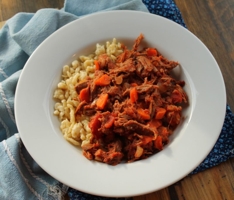 Slow Cooker Hungarian Goulash