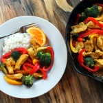 Orange Chipotle Chicken Stir Fry