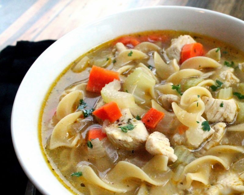 20 Minute Chicken Noodle Soup