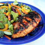 Sweet Chili Grilled Chicken Salad