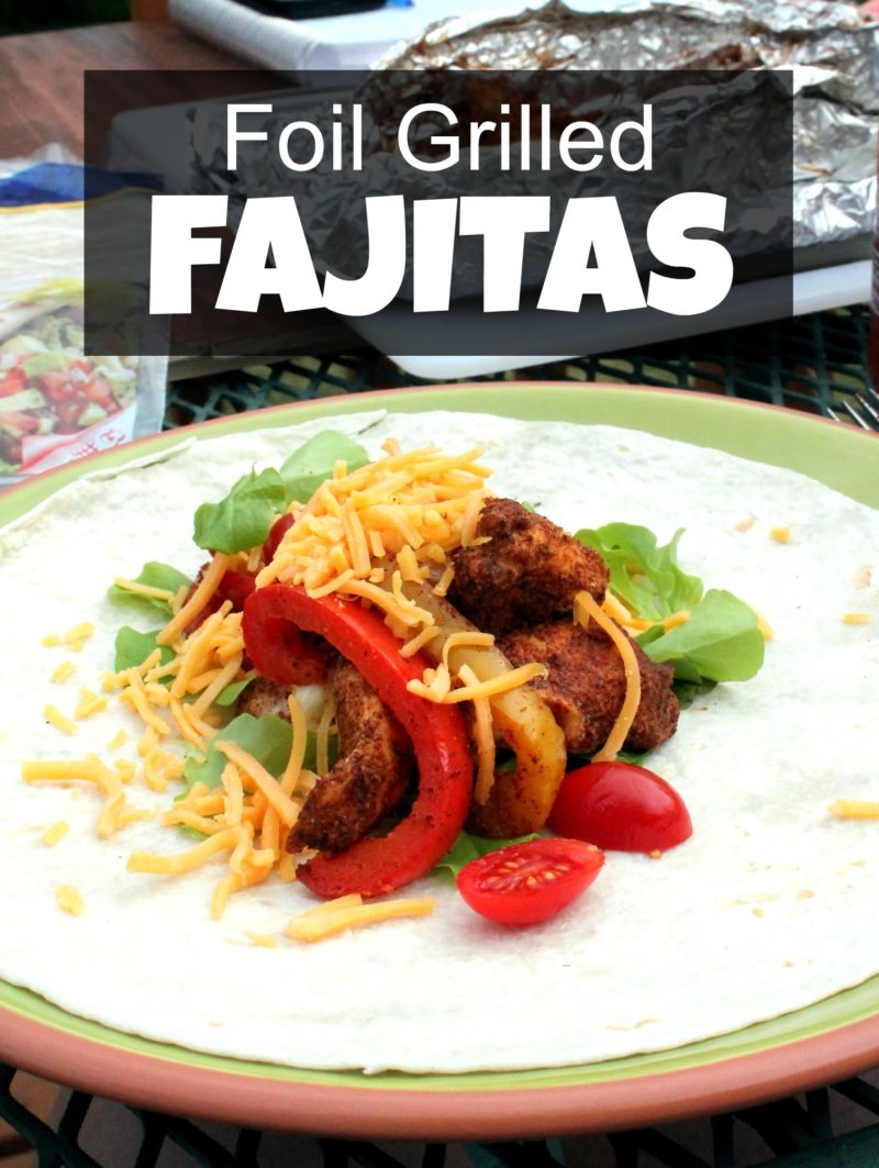 Foil Grilled Fajitas