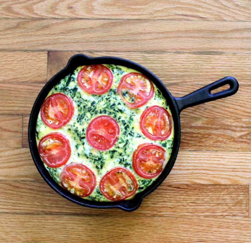 Spinach & Feta Egg Bake