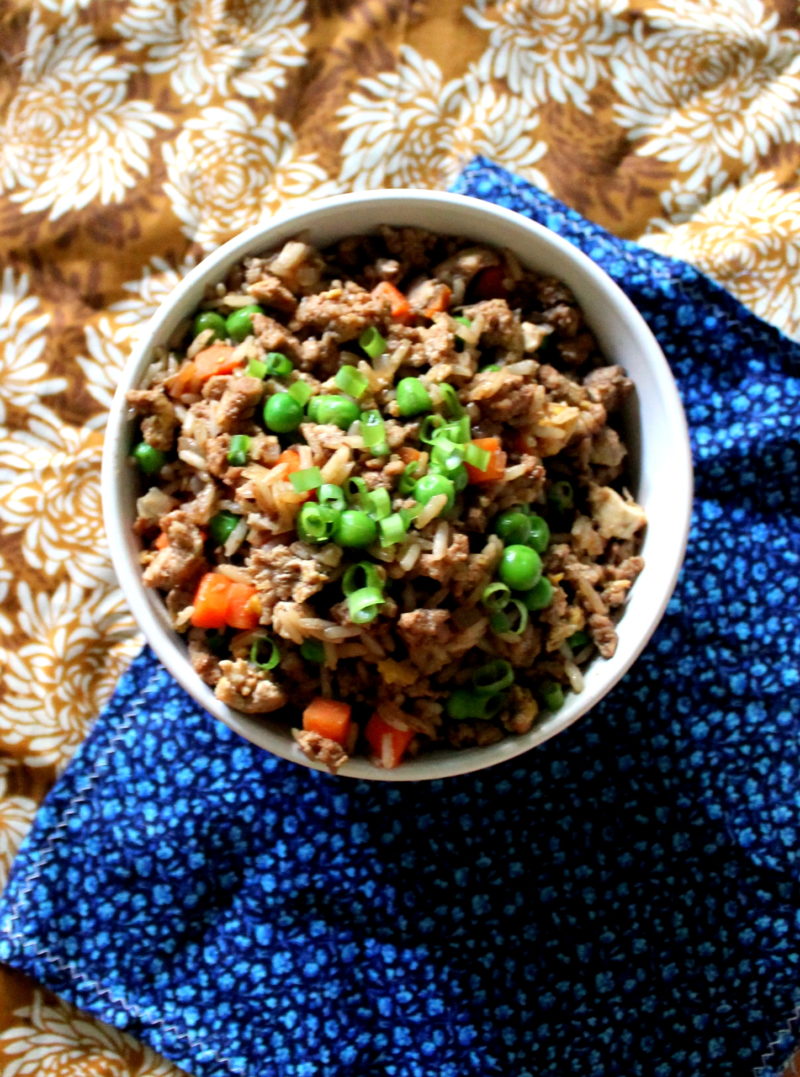 Ground Turkey Fried Rice