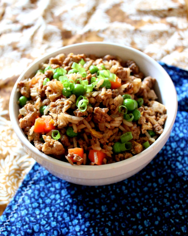 Ground Turkey Fried Rice