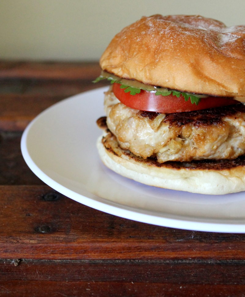 Thai Chicken Burgers