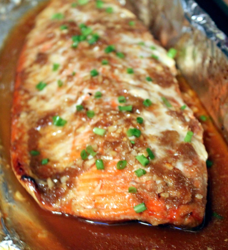 Thai Glazed Salmon in Foil
