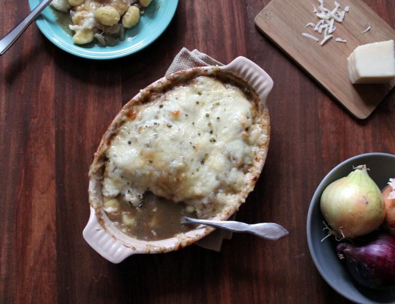 French Onion Gnocchi Recipe