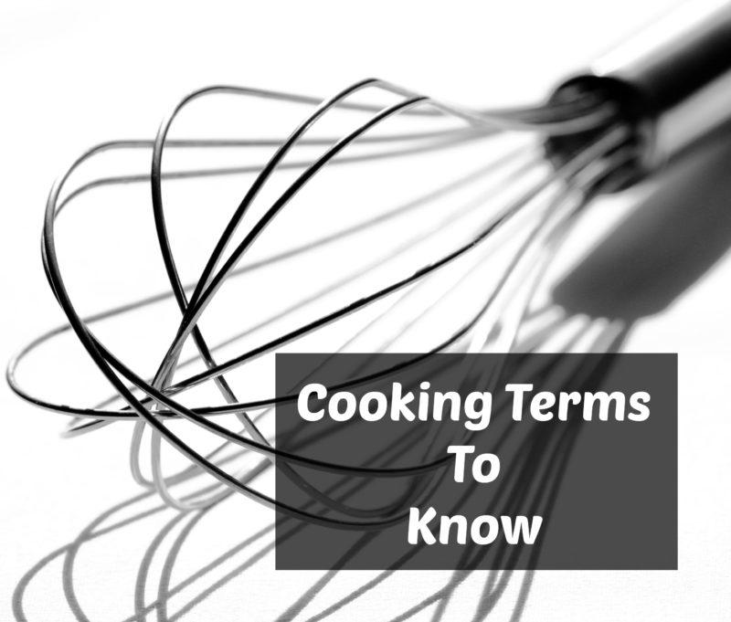 Cooking Terms