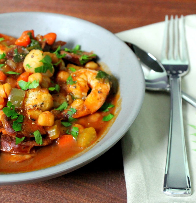 Spanish Style Seafood Stew