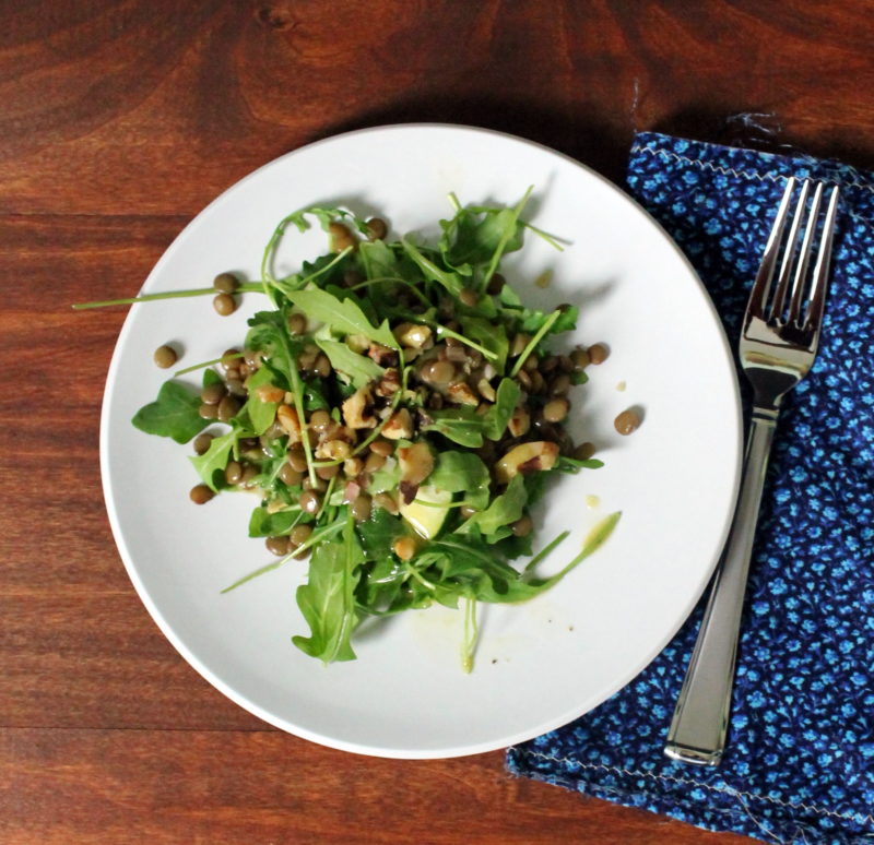 French Lentil and Arugula Salad