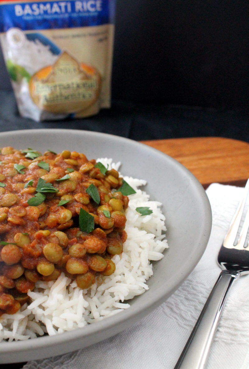 Easy Curried Lentils