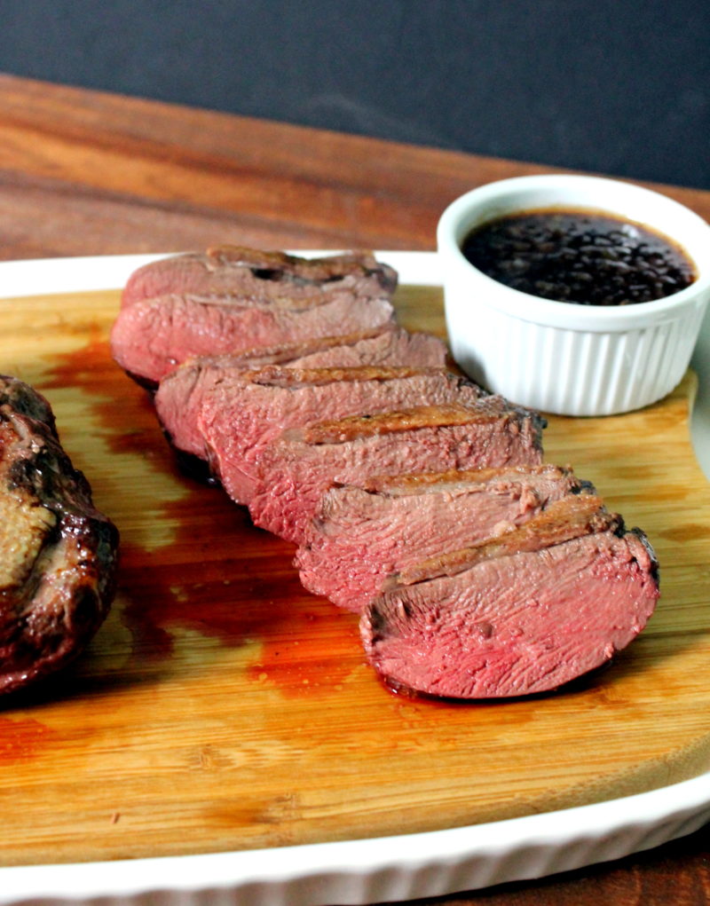 Pan Seared Goose Breast with Cumberland Sauce