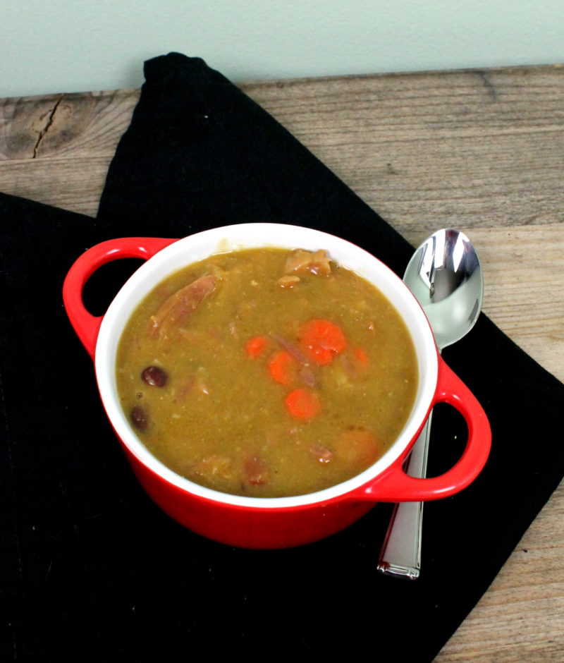 Pea Soup from Leftover Ham Bones