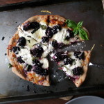 Blackberry Pizza with Ricotta & Basil