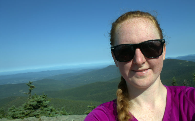 Me Hiking Mount Killington