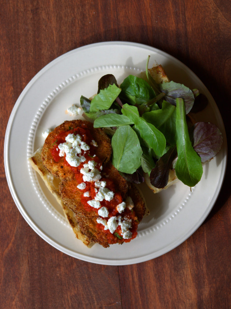 Fried Green Tomato Sandwich