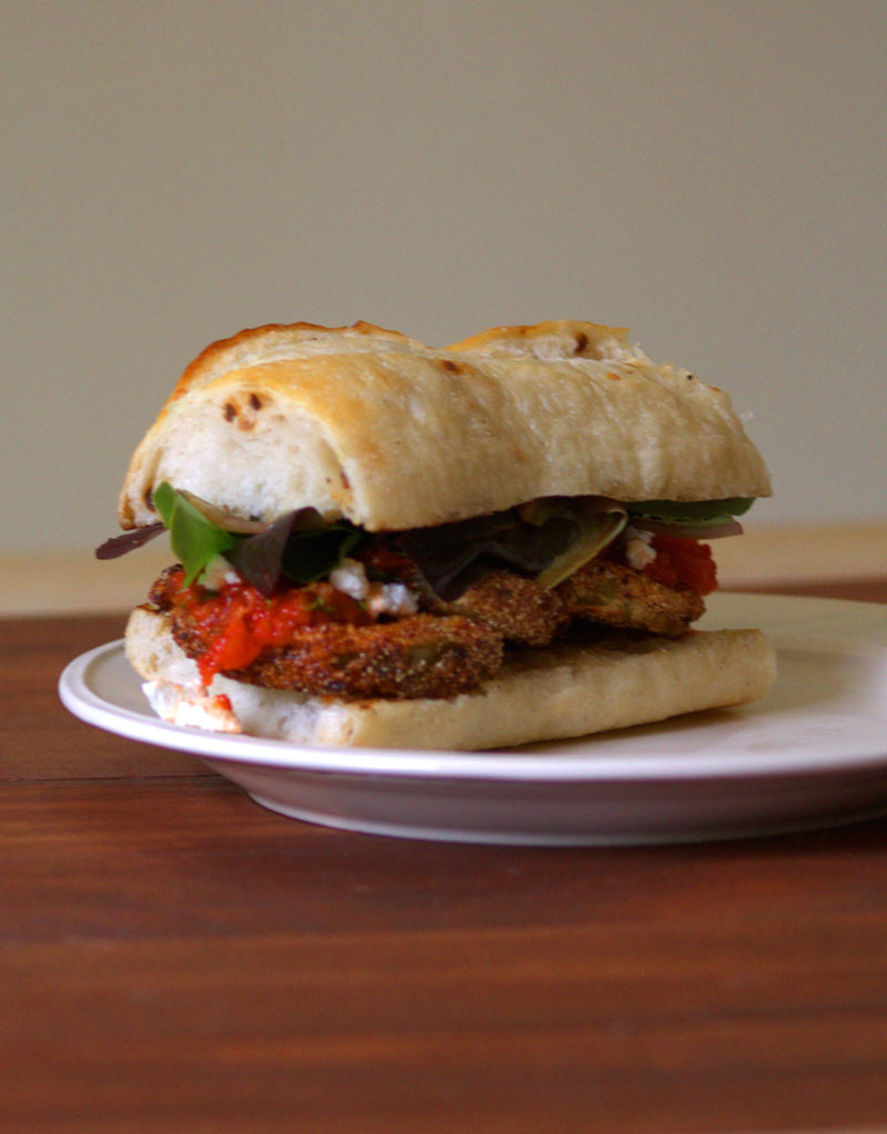 Fried Green Tomato Sandwich