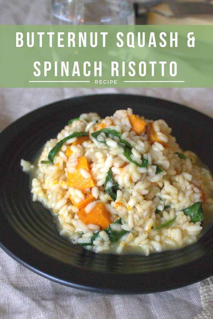 Butternut Squash & Spinach Risotto