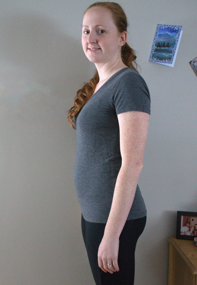 2nd Obligatory bump pic. A very tired faced mamma in this one.