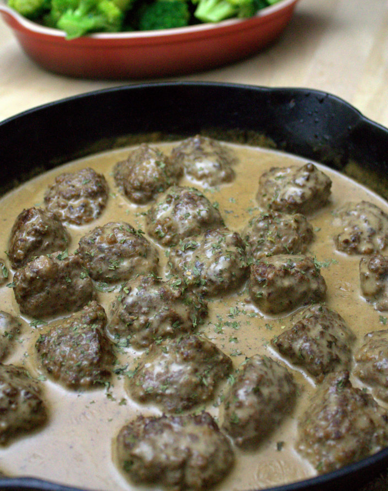 Venison Swedish Meatballs