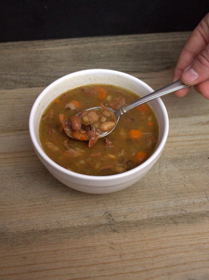 15 Bean Soup with Ham Bones