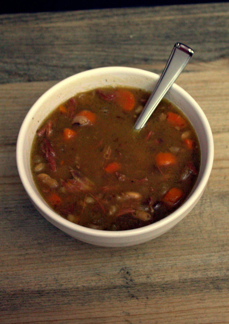 15 Bean Soup with Ham Bones