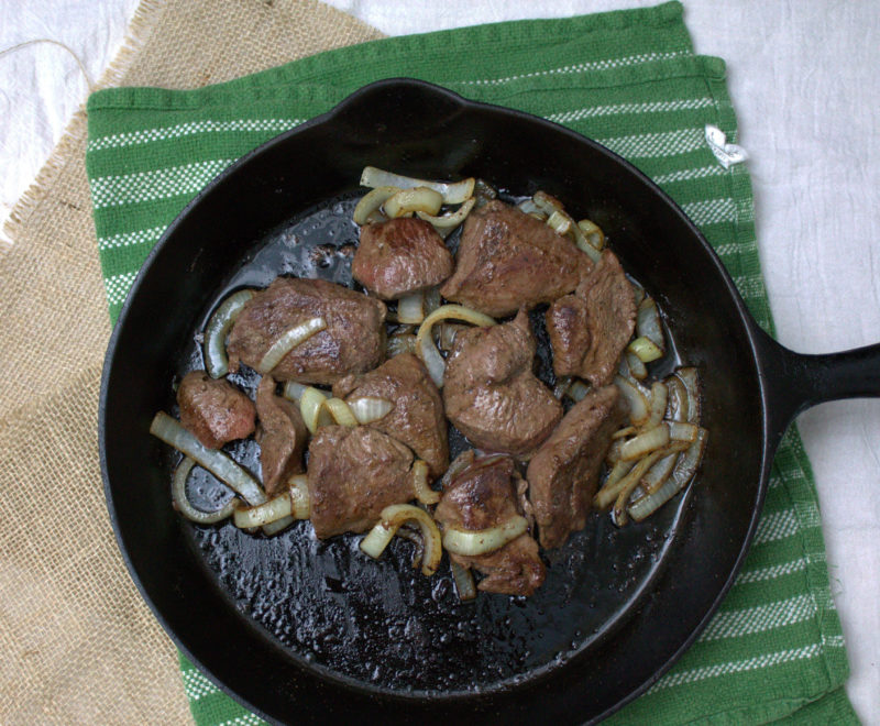 The Perfect Cast Iron Venison Steak