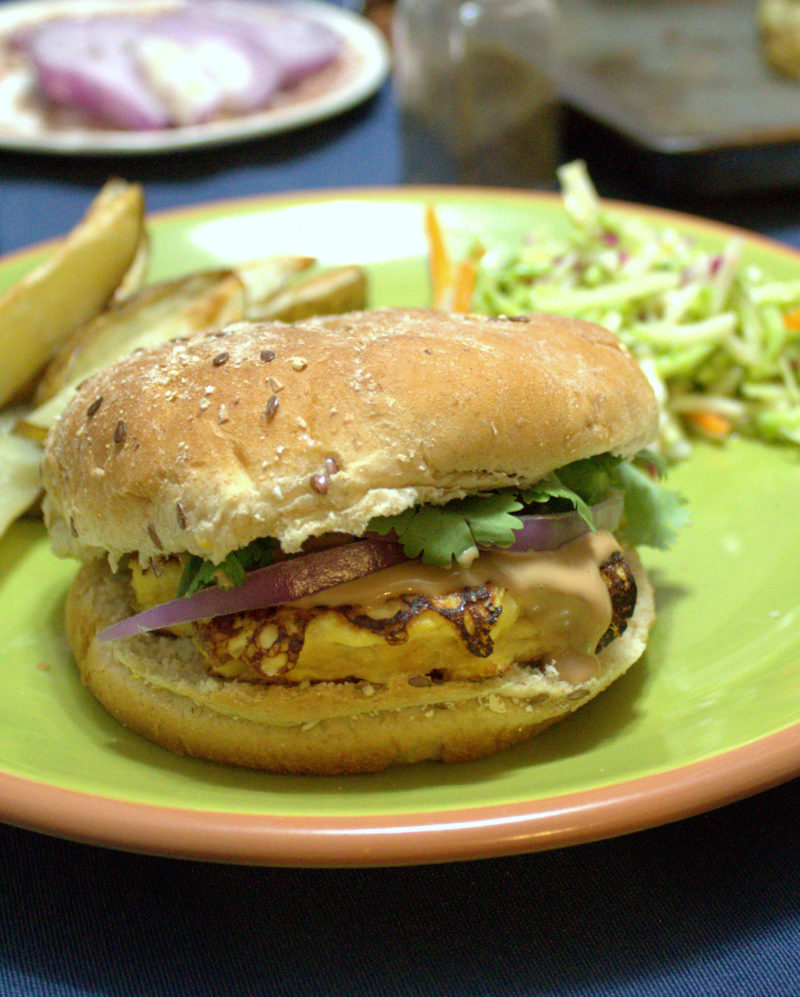 Thai Salmon Burgers with Canned Salmon