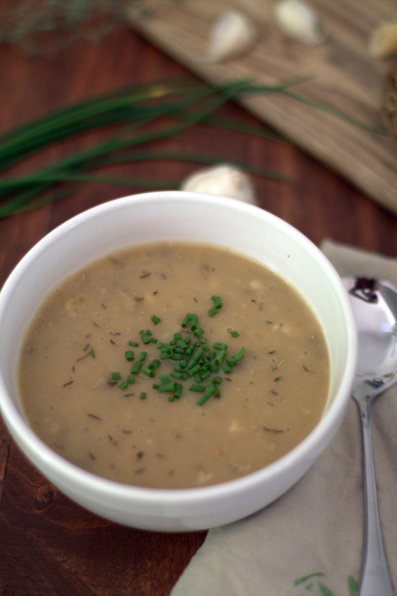 Creamy Morel Soup