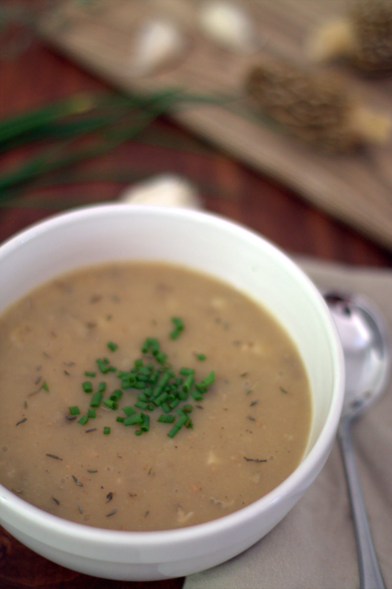 Creamy Morel Soup