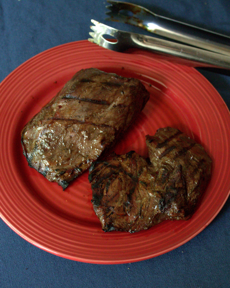 Marinated Grilled Venison