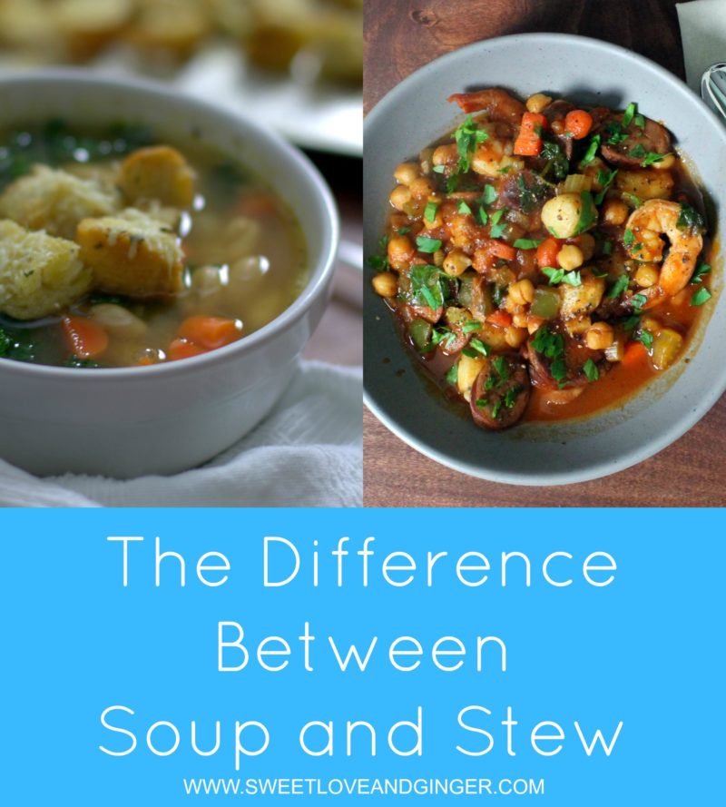 difference between Soup and Stew