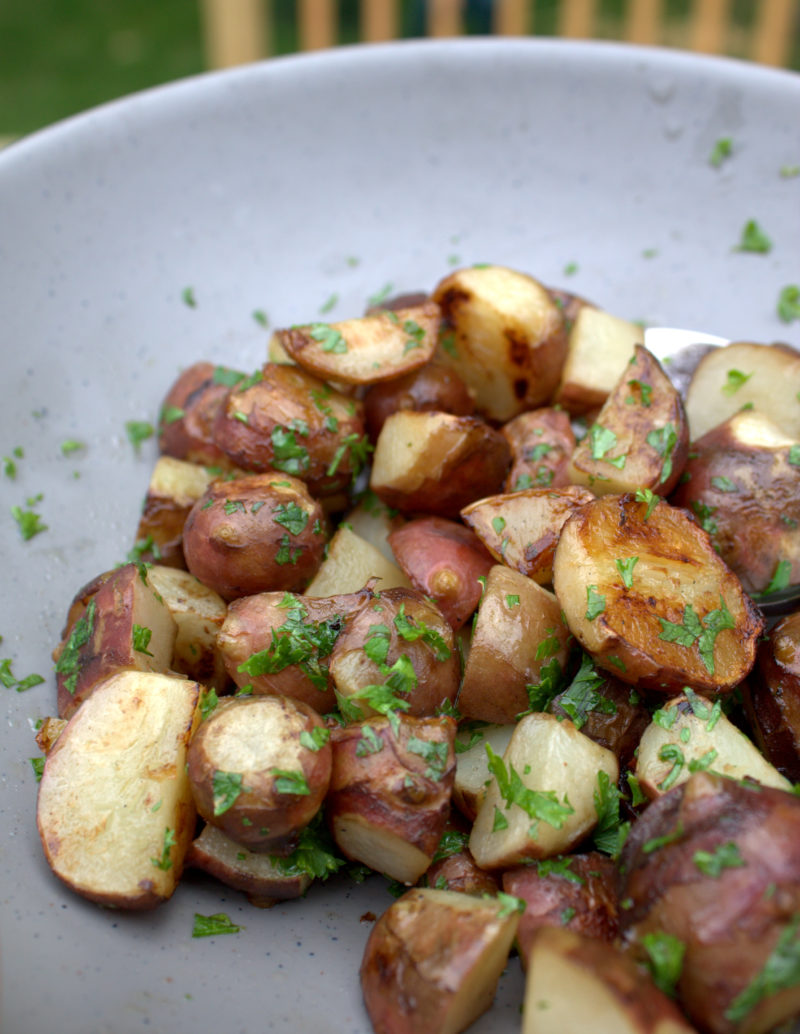 Jerusalem Artichokes with Lemon & Herbs