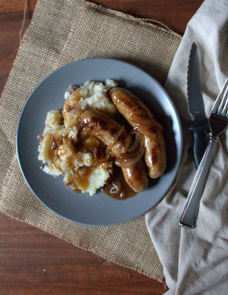 Irish Bangers and Mash