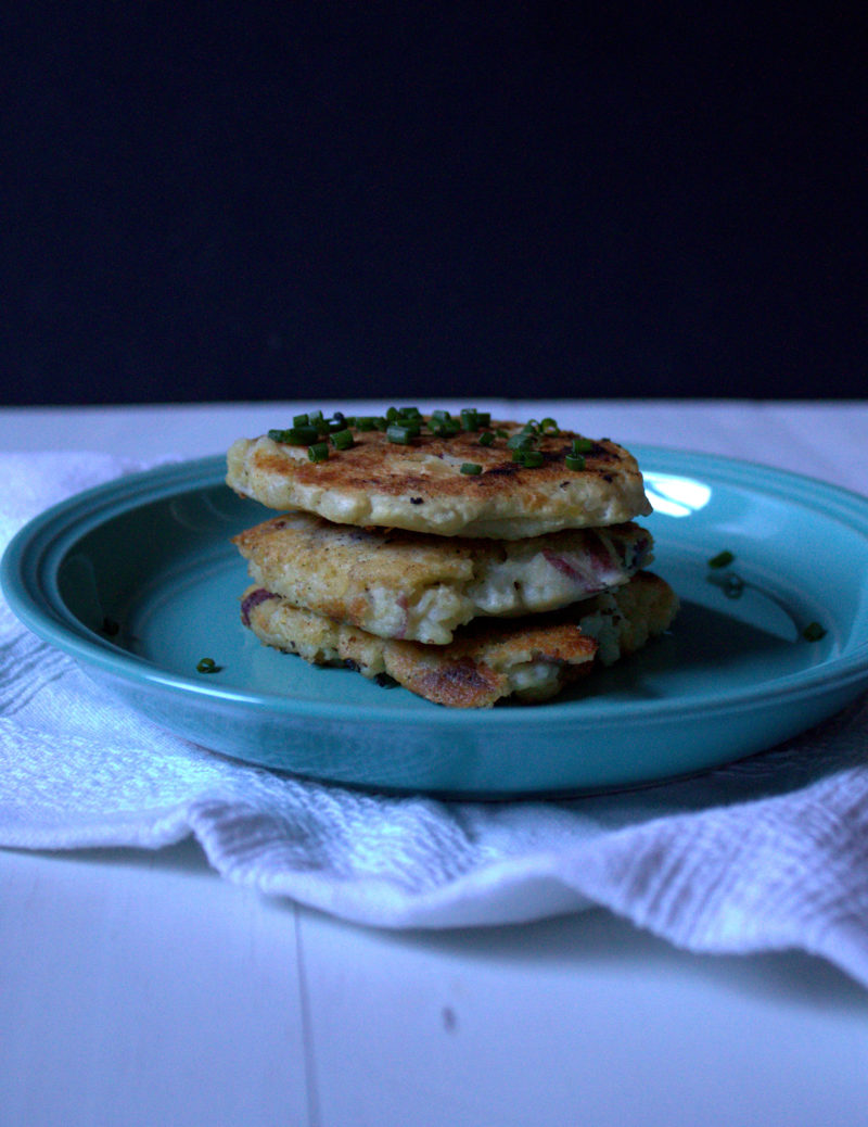 Leftover Mashed Potato Pancakes