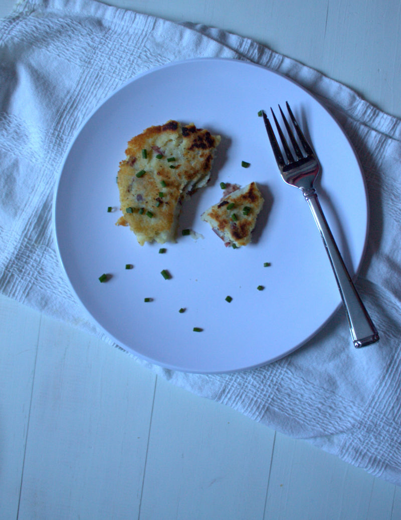 Leftover Mashed Potato Pancakes