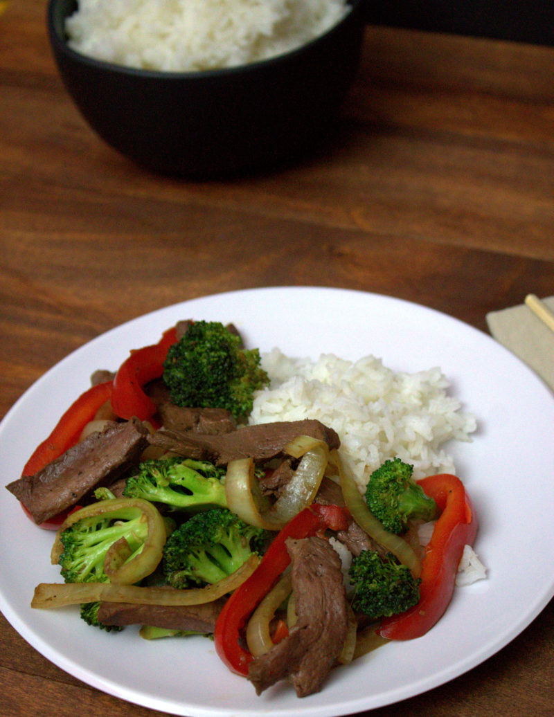 Venison Heart Stir Fry