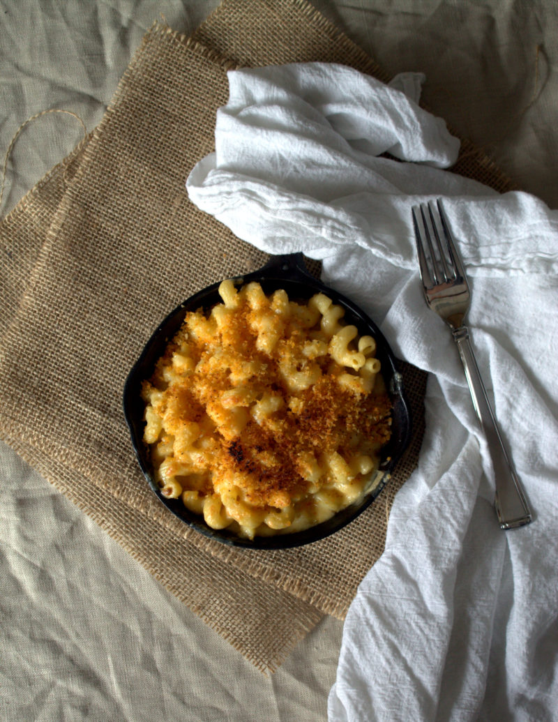 Smoked Gouda Mac and Cheese with Spicy Panko