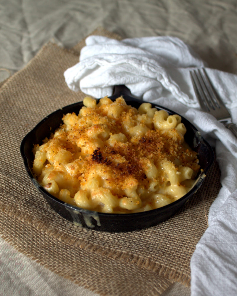 Smoked Gouda Mac and Cheese with Spicy Panko