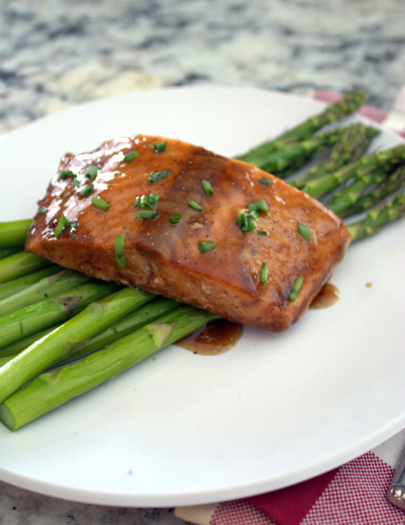 Maple Glazed Salmon