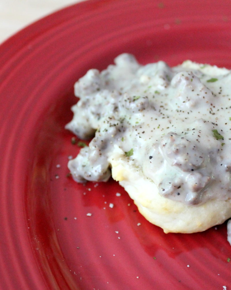 Homestyle Venison Sausage Gravy Recipe