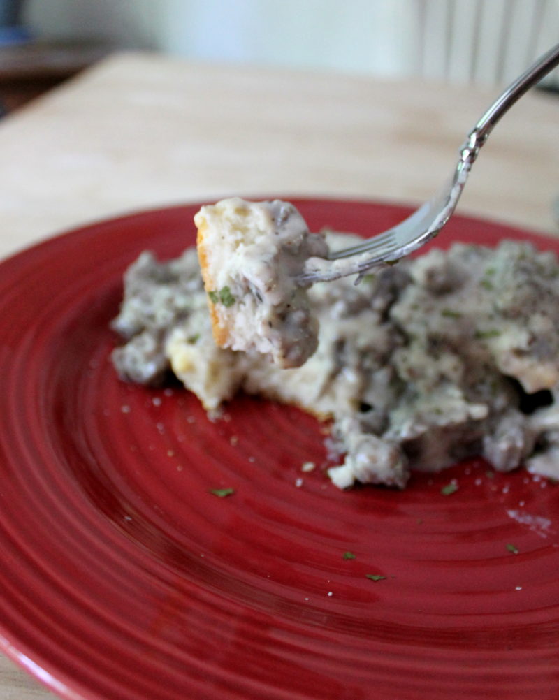 Homestyle Venison Sausage Gravy Recipe