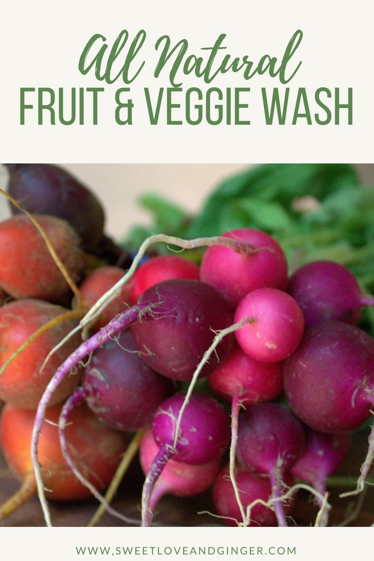 All Natural Fruit and Veggie Wash