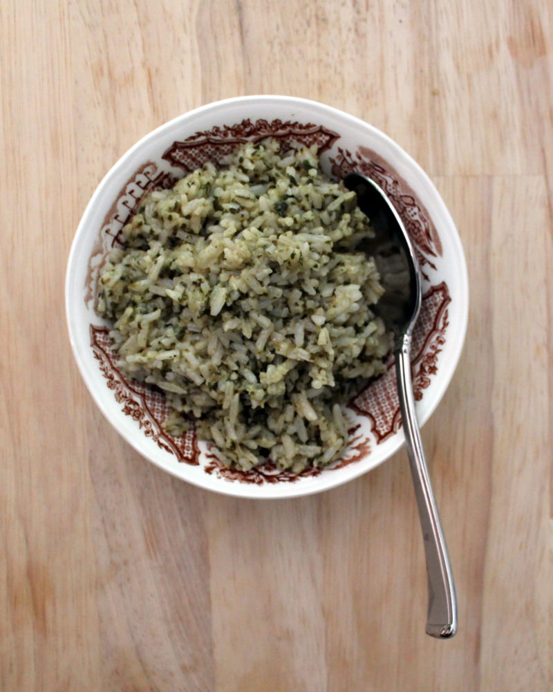 Green Rice Recipe