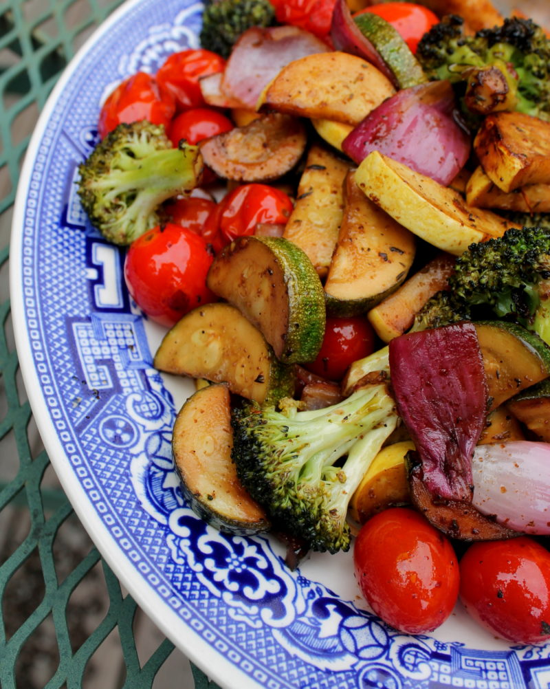 Grilled Balsamic Marinated Vegetables