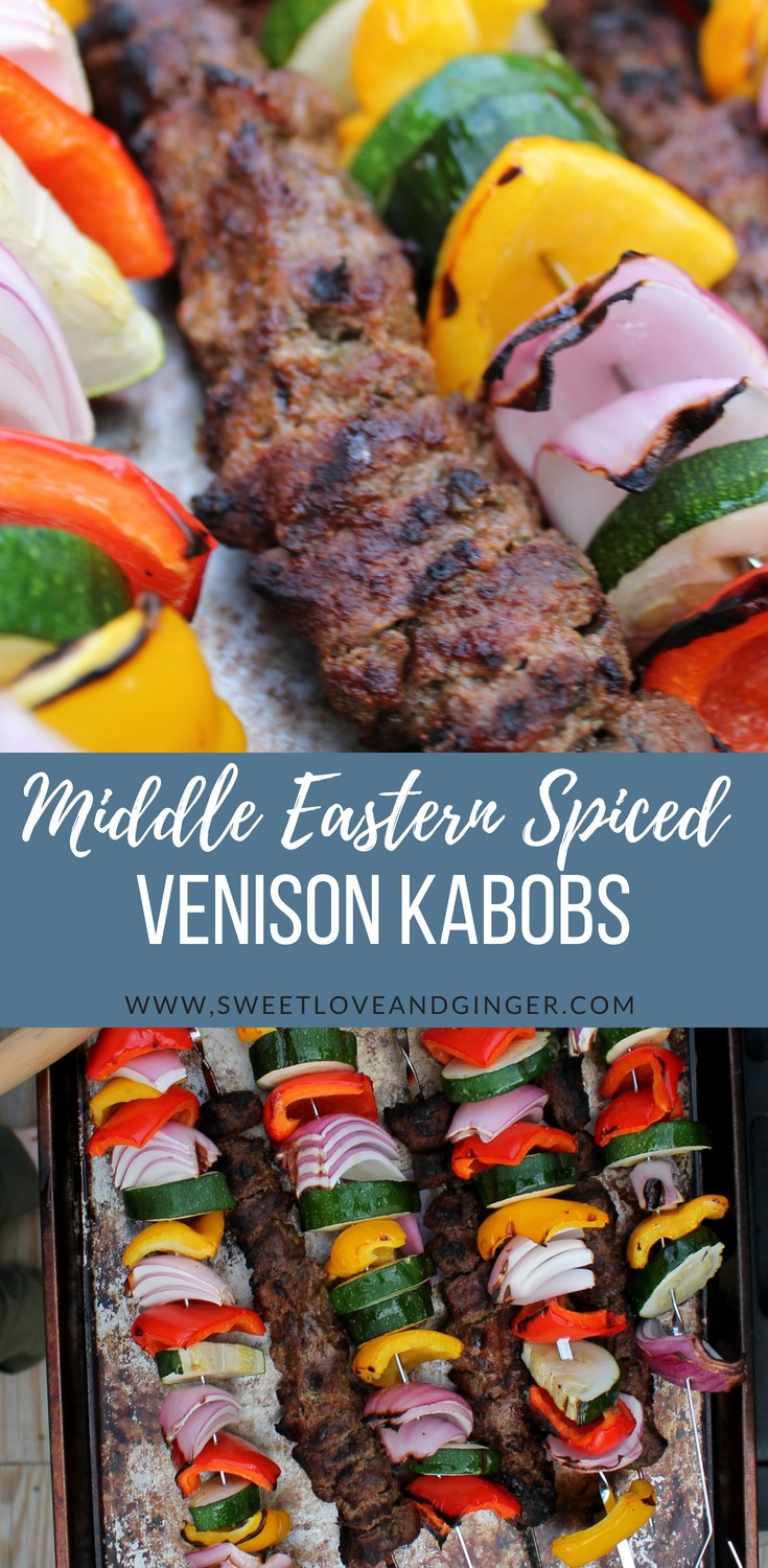 Middle Eastern Spiced Venison Kabobs